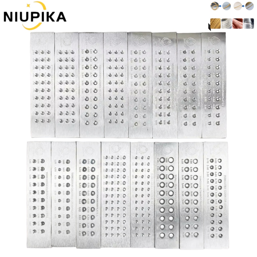 Jewelry Making Drawing - Волочильная доска NIUPIKA из карбида вольфрама,