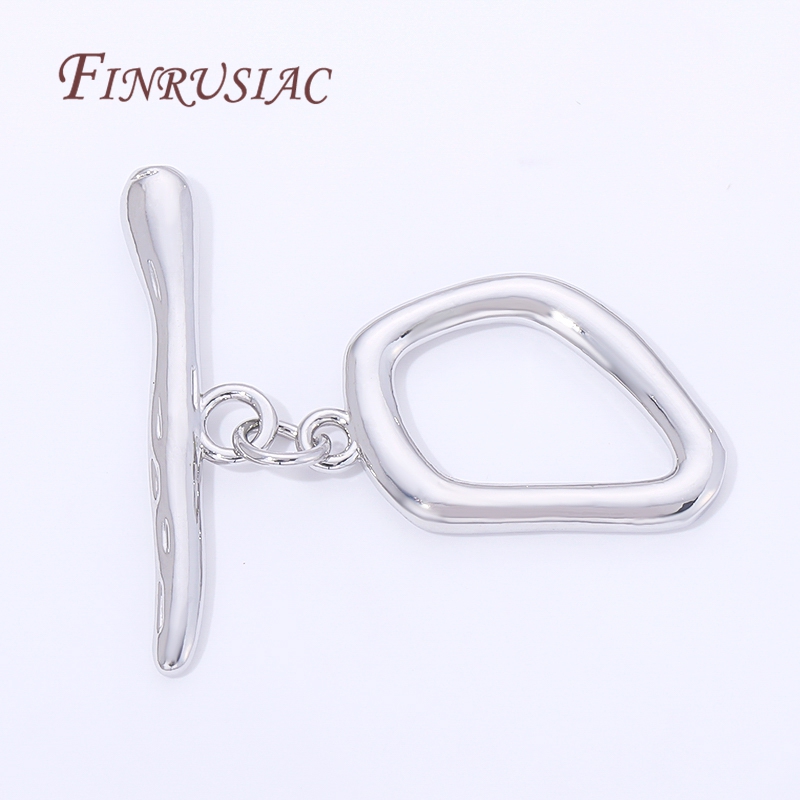 Toggle Clasp Gold - тоглы тоггл для бижутерии.2/4/6 шт. родиевые