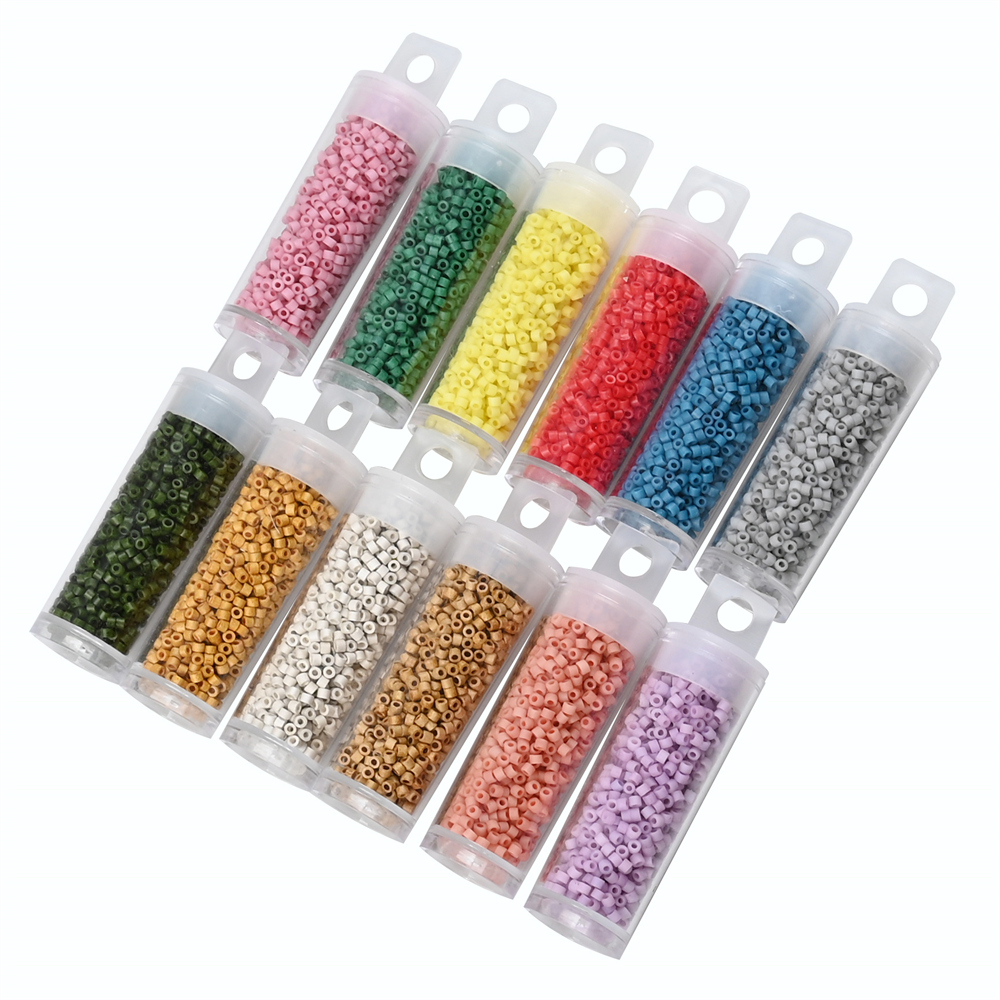 Jewelry Making Japan - 10 грамм японские матовые маленькие стеклянные