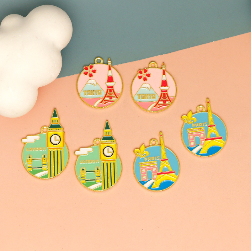 Jewelry Making Tokyo - 10 шт., красочные эмалированные подвески для