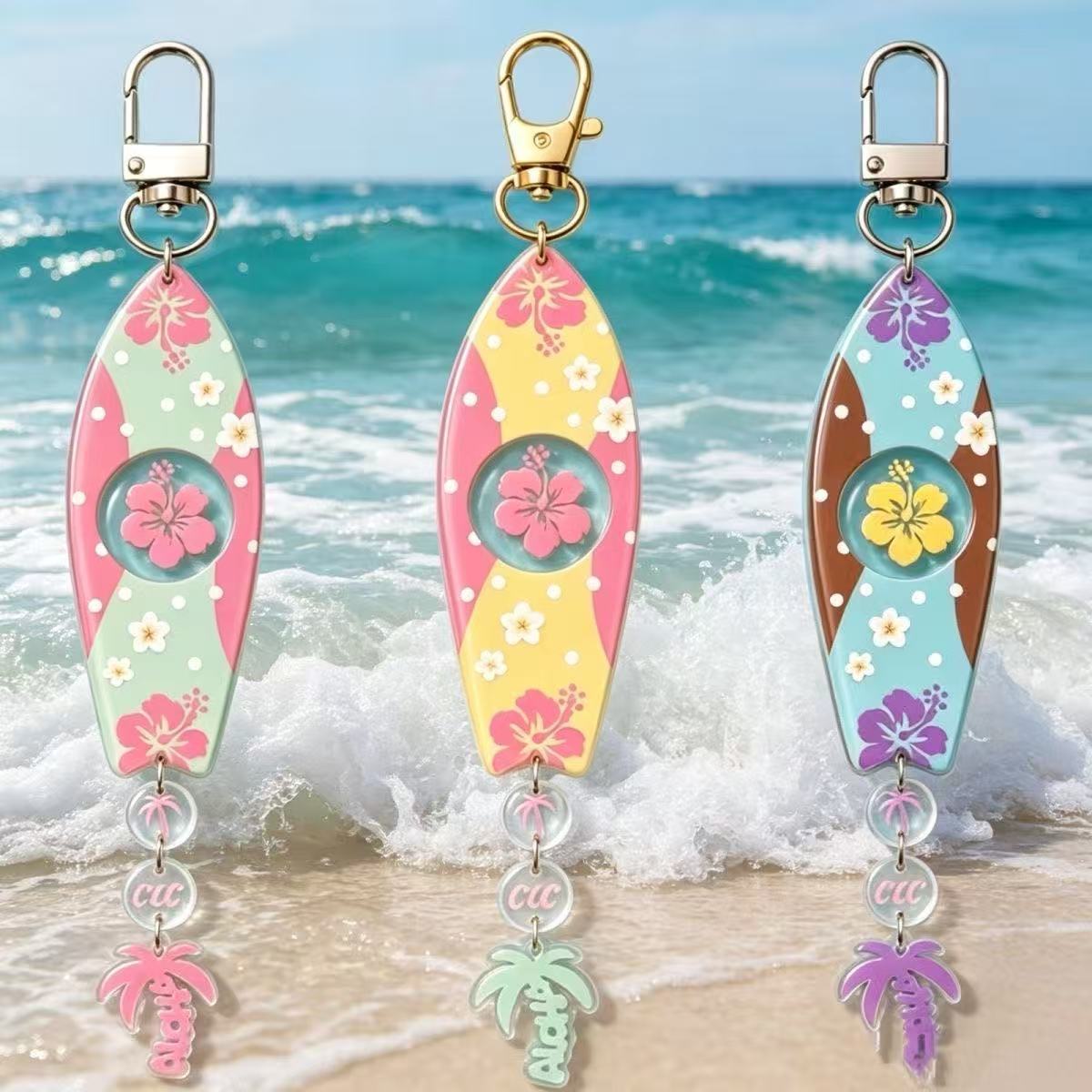 Jewelry Making Kit - Набор акриловых брелоков в форме гавайской
