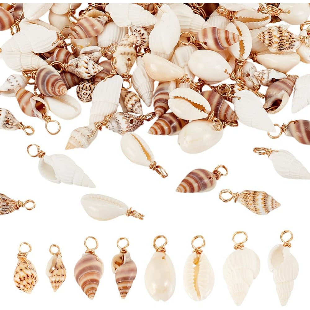 Jewelry Making Kit - 100 шт., 4 стиля, подвески из