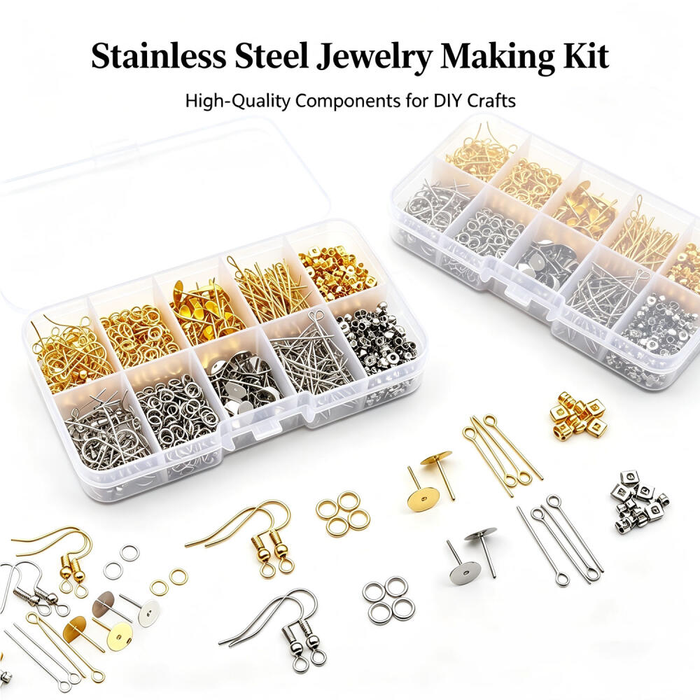 Jewelry Making Organizer - Набор для изготовления серег: 1 коробка,