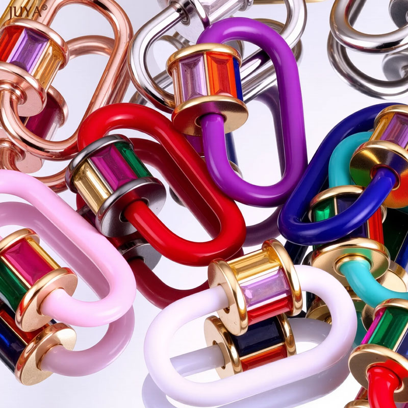 Застежки-карабины JUYA Rainbow – обзор и цена Jewelry Making Material