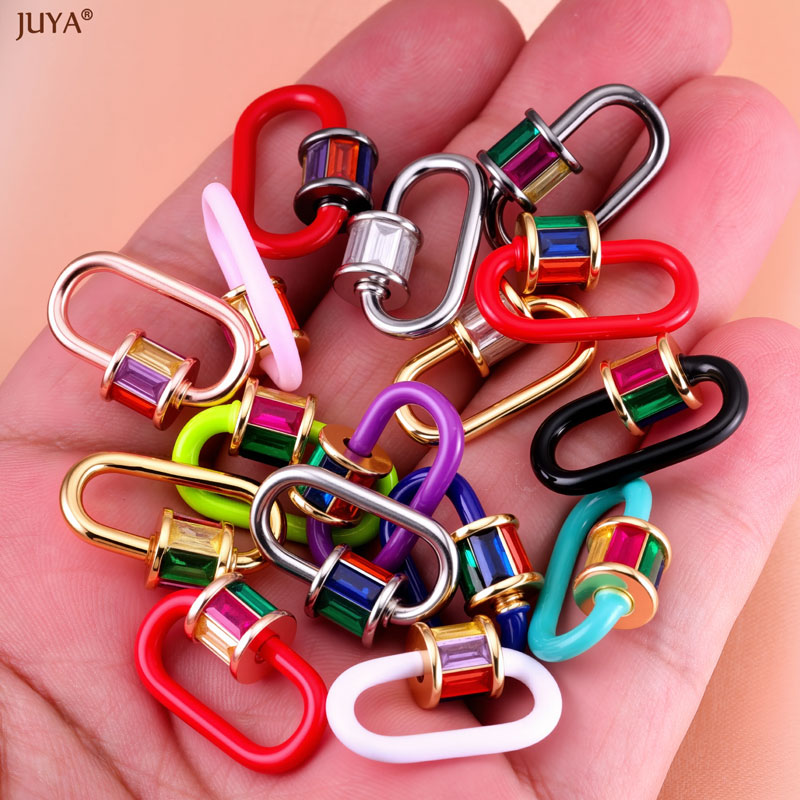 Застежки-карабины JUYA Rainbow – обзор и цена Jewelry Making Material