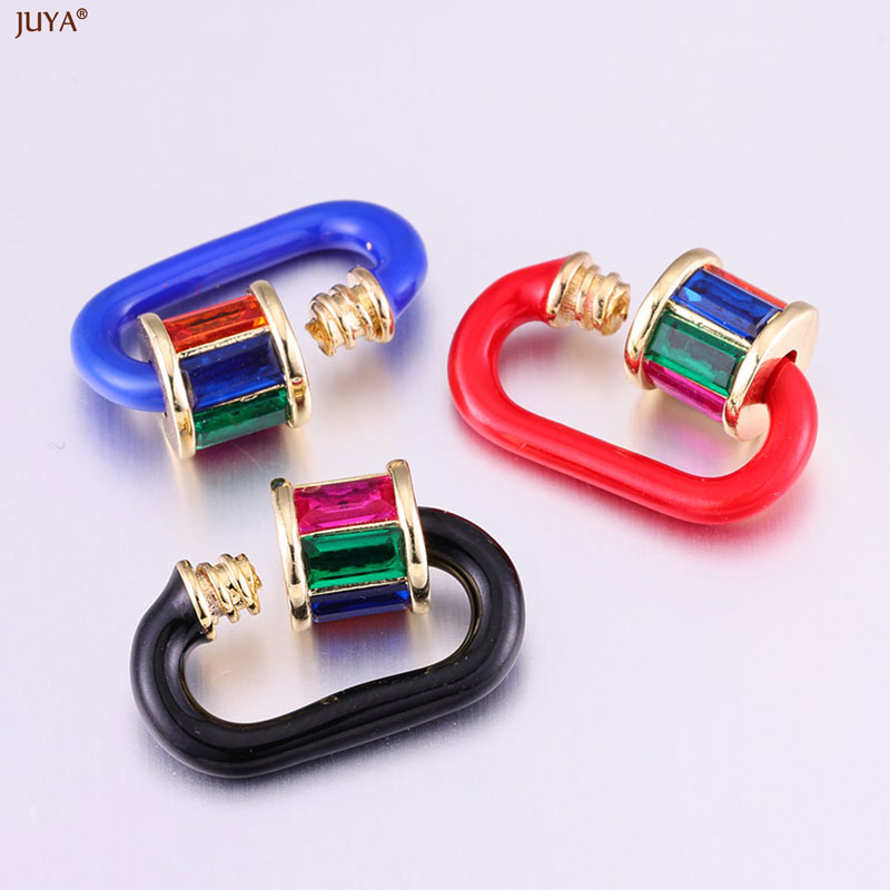 Застежки-карабины JUYA Rainbow – обзор и цена Jewelry Making Material