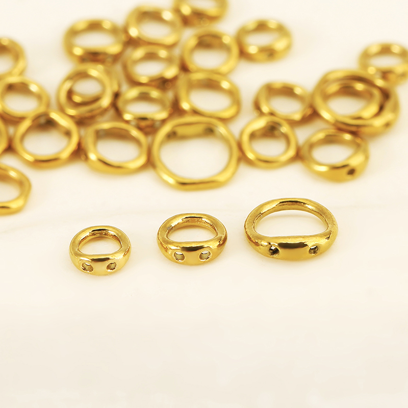 30 шт. 5/6/8 мм коннекторы-крю – обзор и цена Jewelry Making Pieces