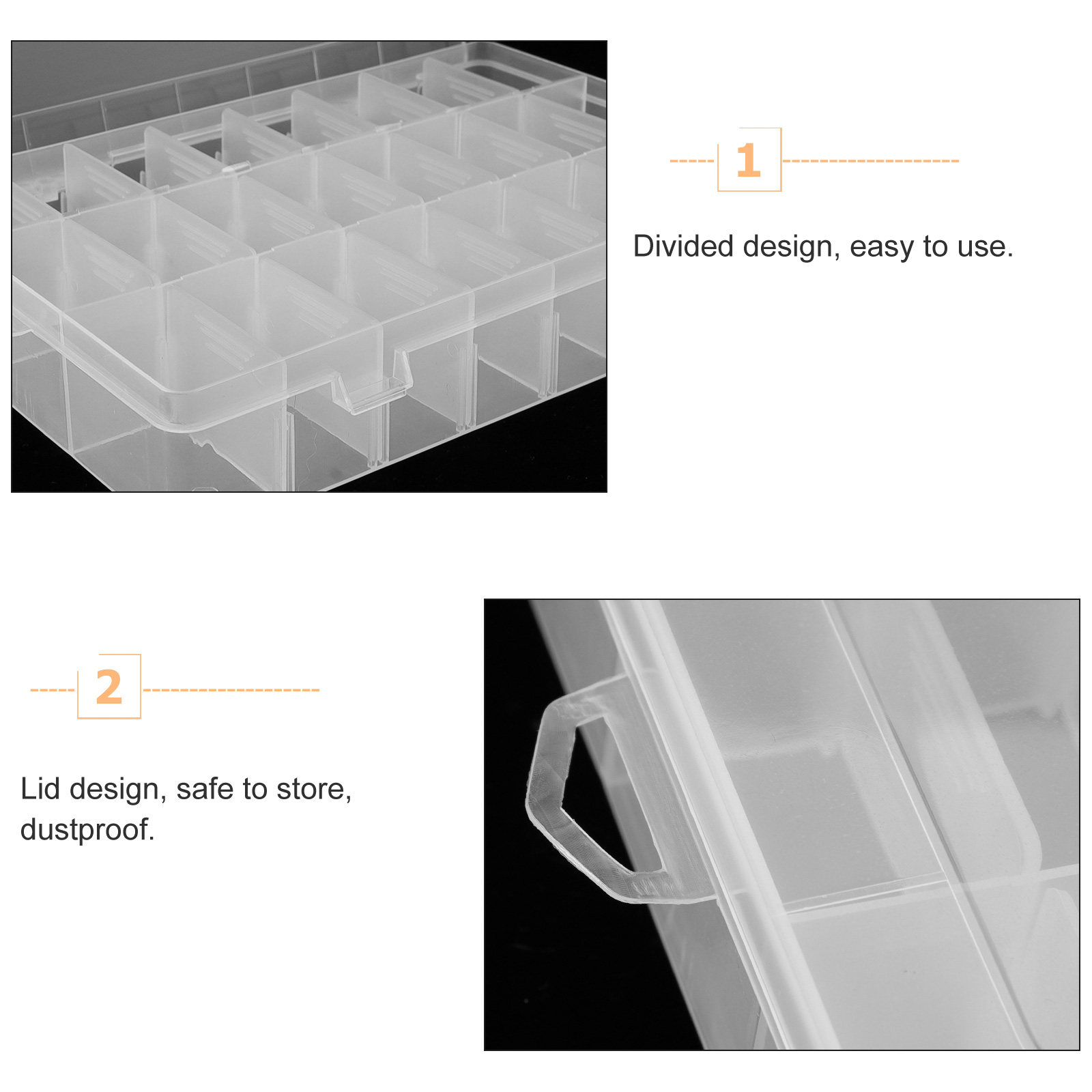 Набор из 2 пластиковых контейн – обзор и цена Jewelry Making Organizer