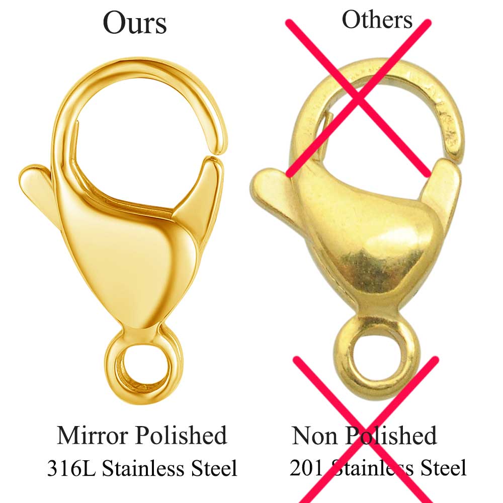 Застежки-лобстеры из нержавеющ – обзор и цена Jewelry Making Material