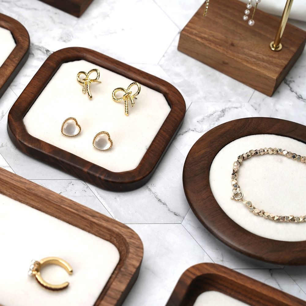 Деревянный поднос для колец с  – обзор и цена Jewelry Making Organizer