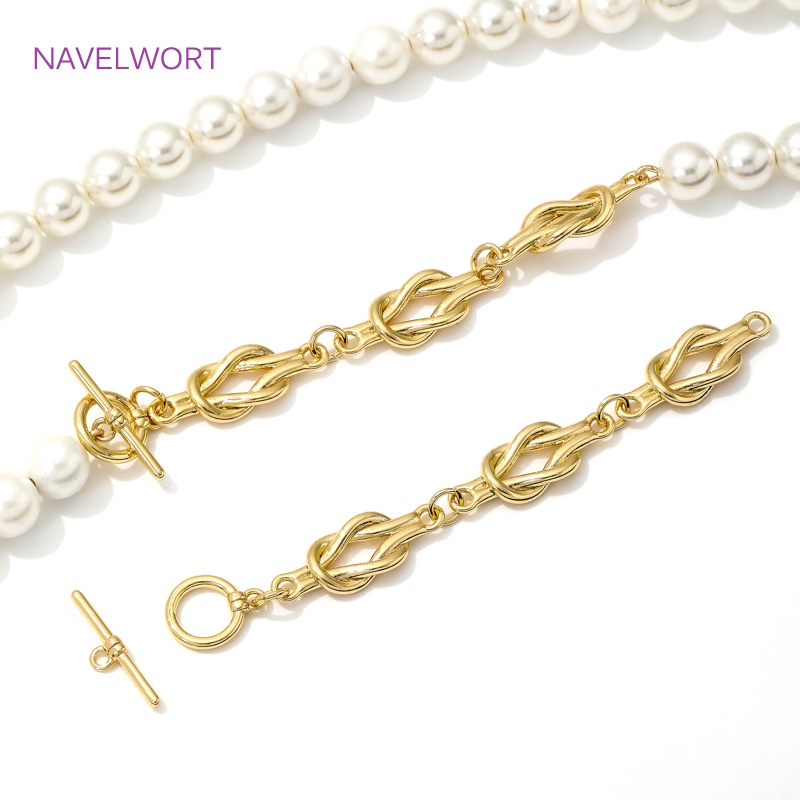 застежка для браслета Застежка – обзор и цена Toggle Clasp Gold