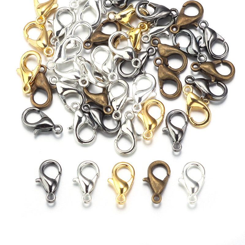 100 шт. застежек-лобстеров из  – обзор и цена Jewelry Making Material