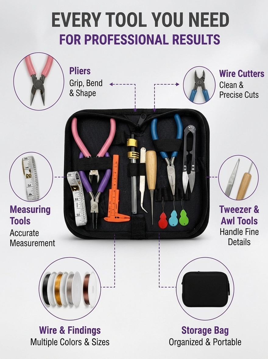Набор инструментов для изготов – обзор и цена Jewelry Making Pliers Set