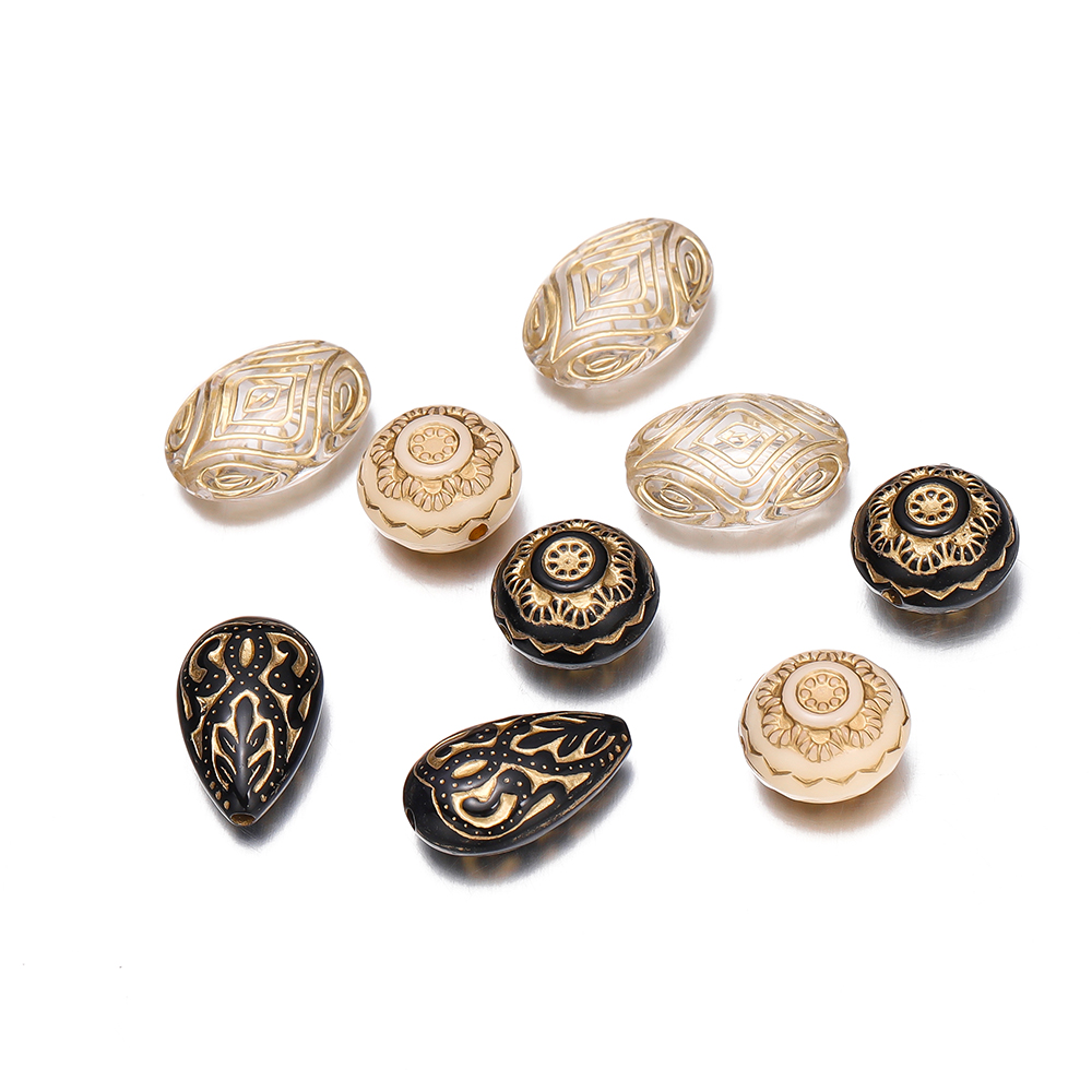 20 шт. акриловых бусин в стиле – обзор и цена Jewelry Making Drawing