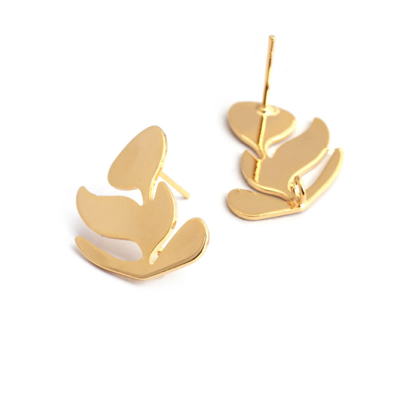 Серьги-гвоздики латунные в вид – обзор и цена Jewelry Making Hobby