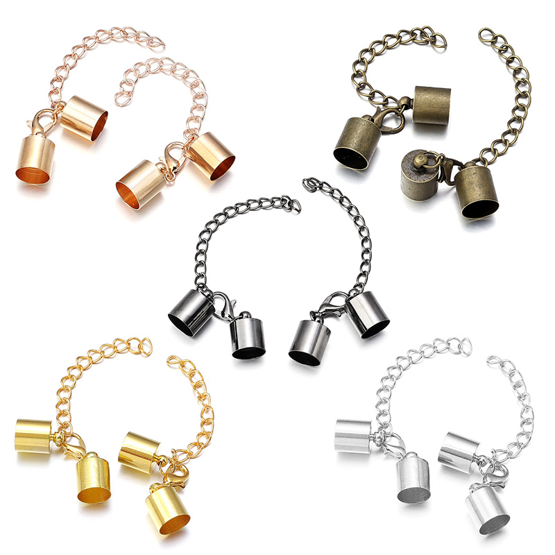 10 комплектов кожаных торцевых – обзор и цена Jewelry Making Material