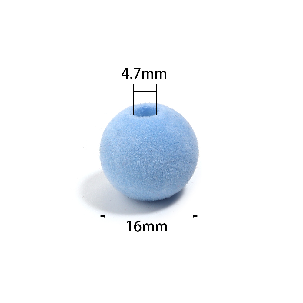 10 шт./лот 16 мм бархатные бус – обзор и цена Bead Mat Velvet