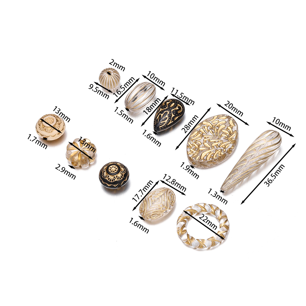 20 шт изысканные акриловые бус – обзор и цена Jewelry Making Drawing
