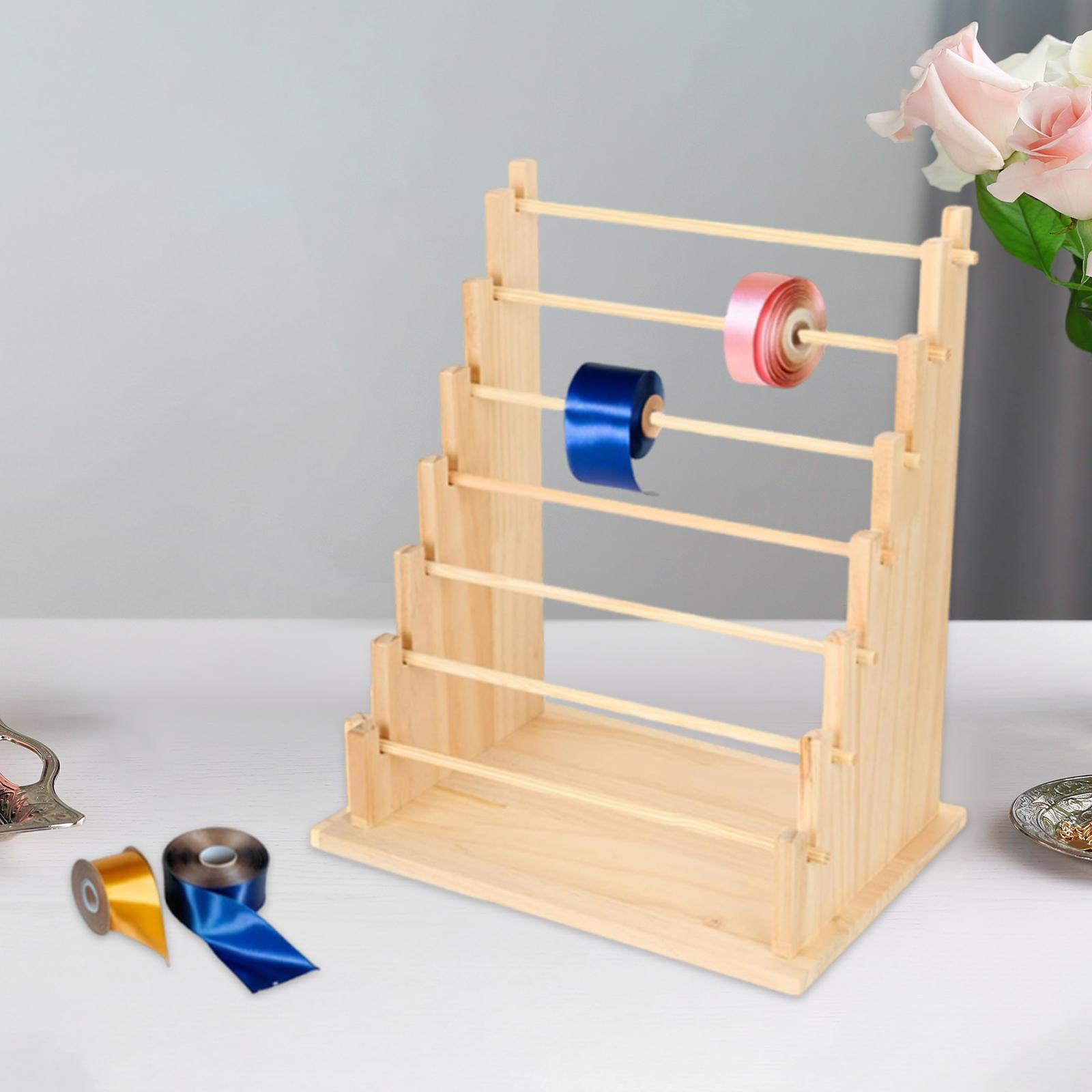 Деревянный органайзер для лент – обзор и цена Jewelry Making Organizer