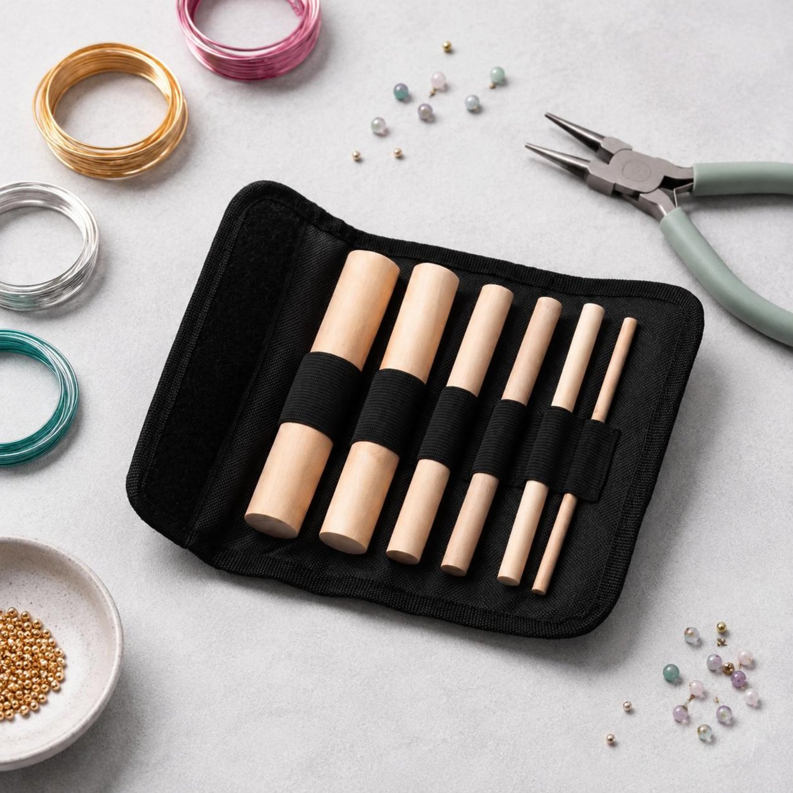 Набор из 6 деревянных форм-дер – обзор и цена Jewelry Making Kit