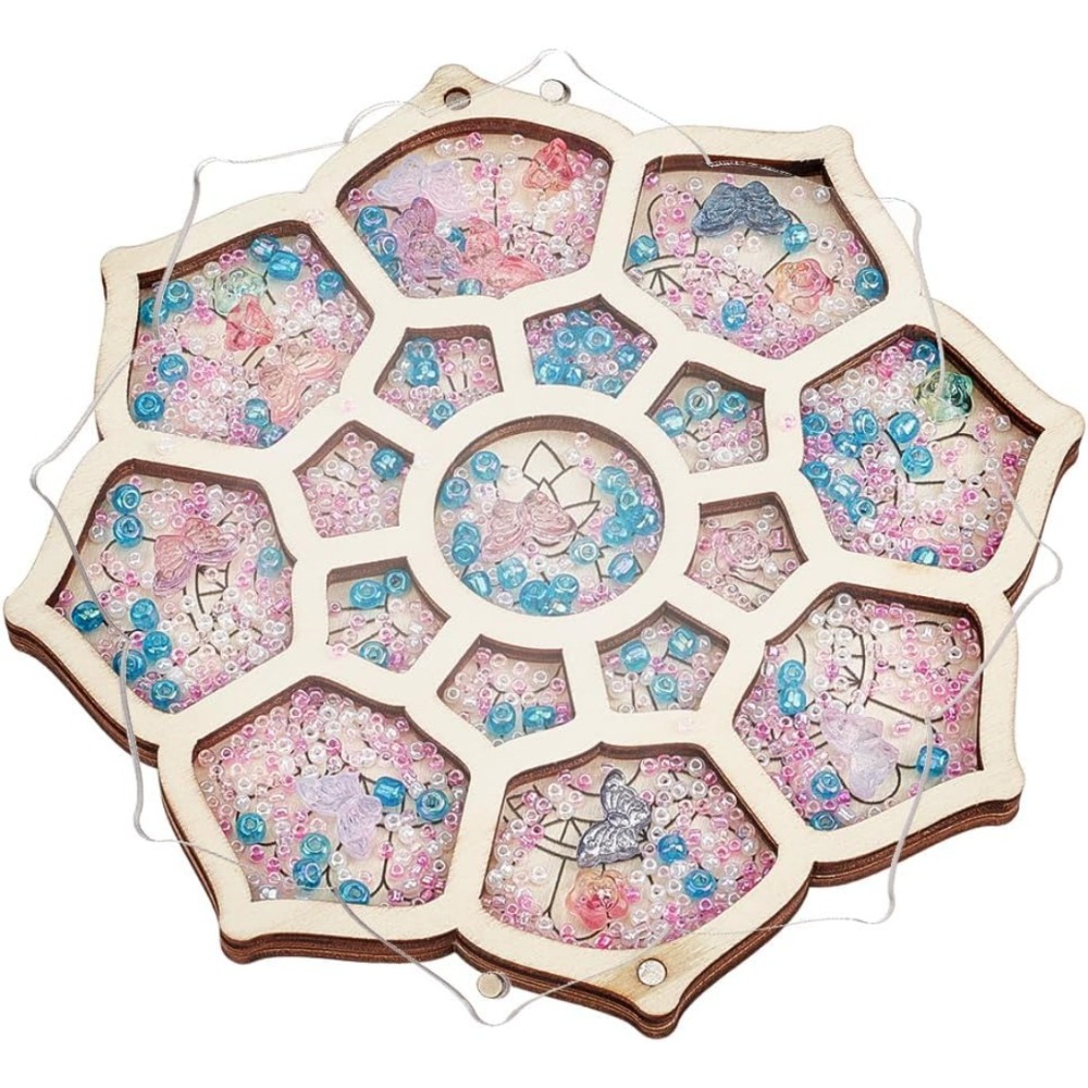 Деревянный органайзер для буси – обзор и цена Jewelry Making Organizer
