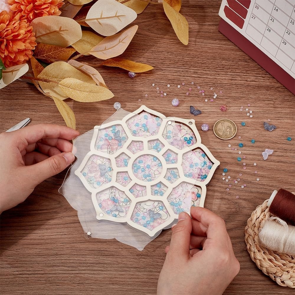 Деревянный органайзер для буси – обзор и цена Jewelry Making Organizer