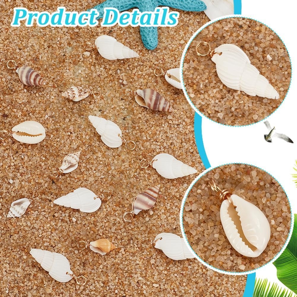 100 шт., 4 стиля, подвески из  – обзор и цена Jewelry Making Kit