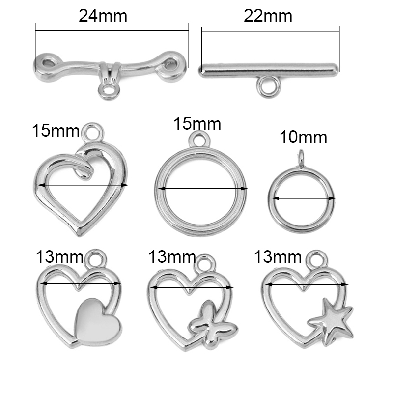 5 комплектов PVD-покрытых нерж – обзор и цена Jewelry Making Material