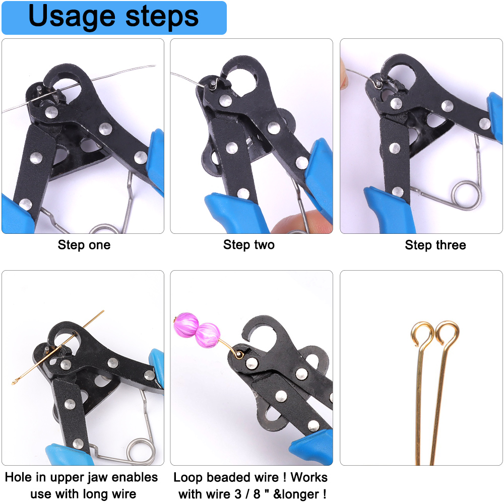 DIY Изготовление серег, брасле – обзор и цена Jewelry Making Pliers Set