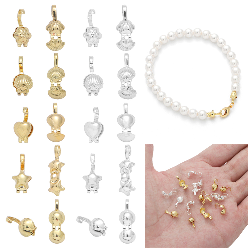 Латунные обжимные концевые заж – обзор и цена Toggle Clasp Gold