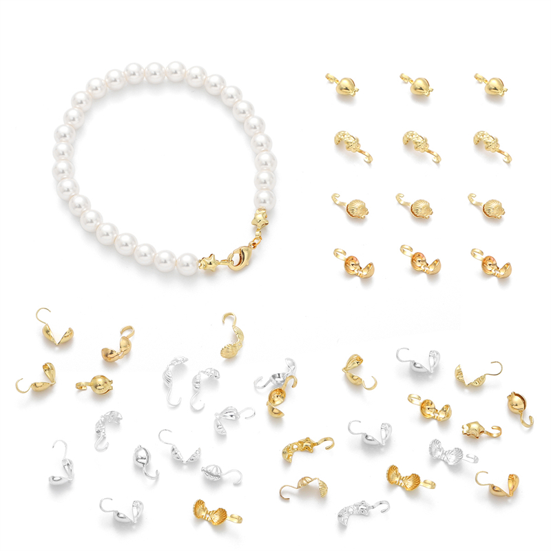Латунные обжимные концевые заж – обзор и цена Toggle Clasp Gold