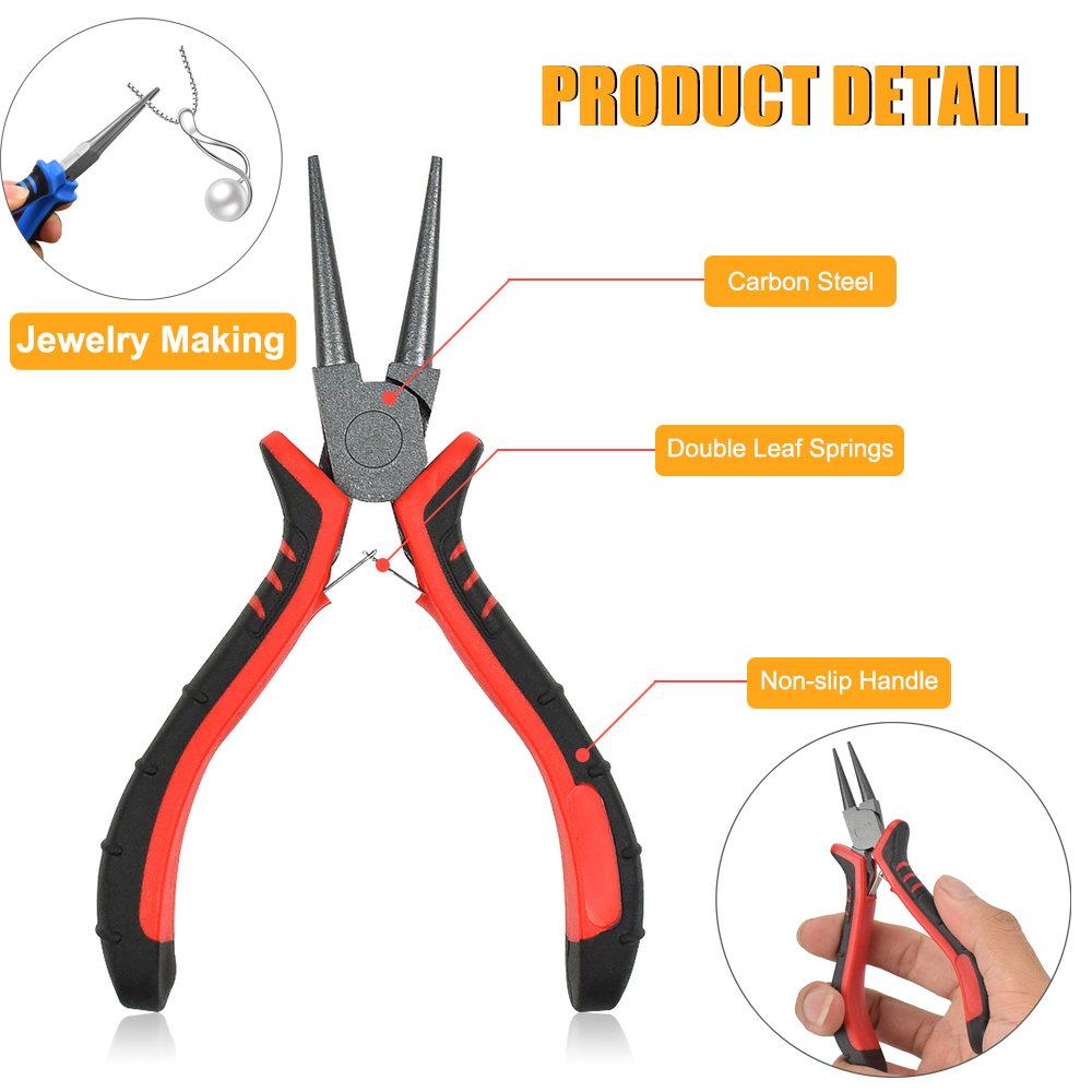 Набор мини-плоскогубцев NEWACA – обзор и цена Jewelry Making Pliers Set